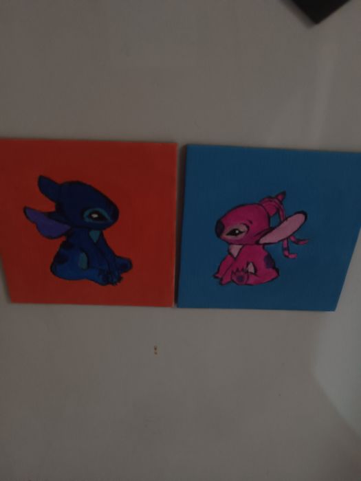 Magneți de frigider pictati manual