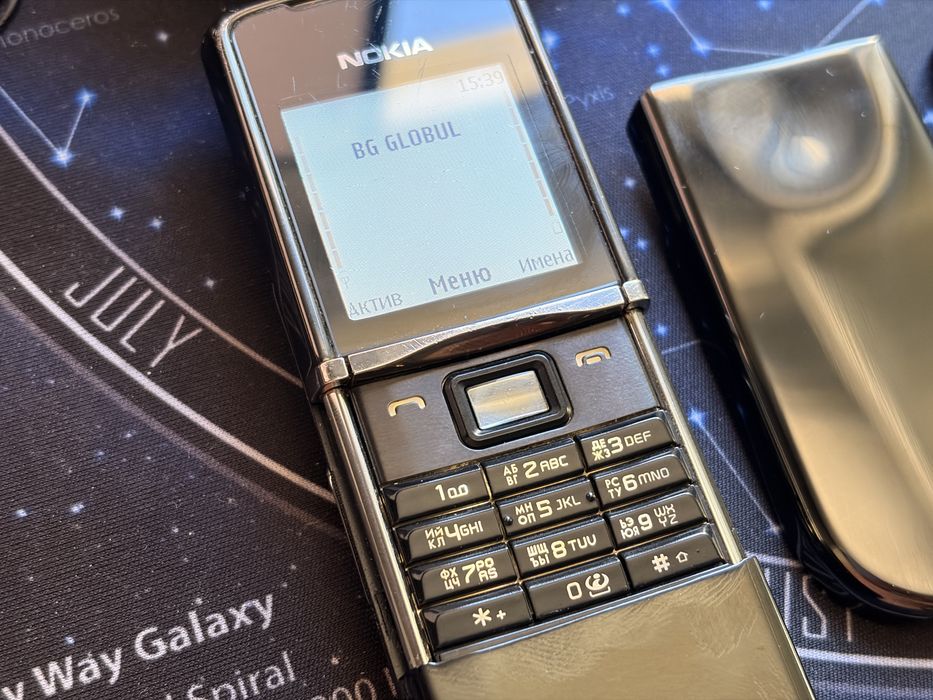 Nokia 8800 Sirocco – черно, 10/10, 100% оригинал