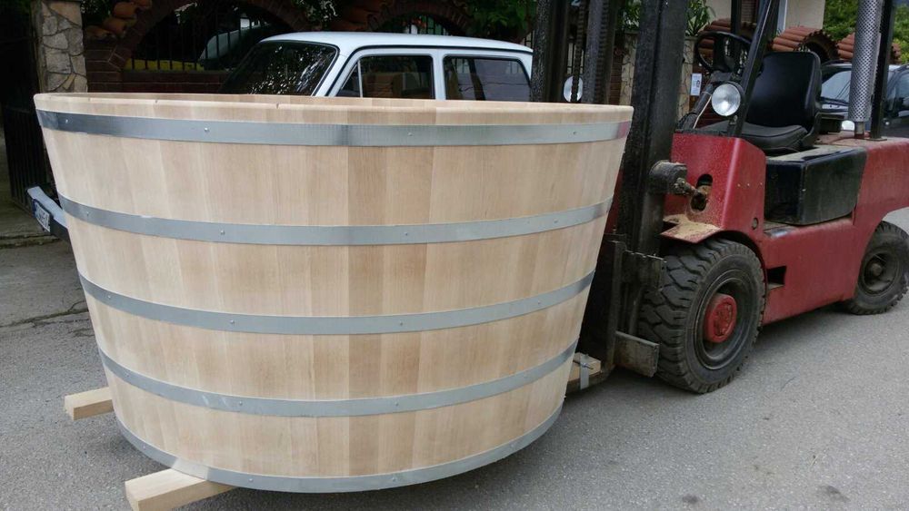 Производство на дървени вани-джакузи,руска баня.