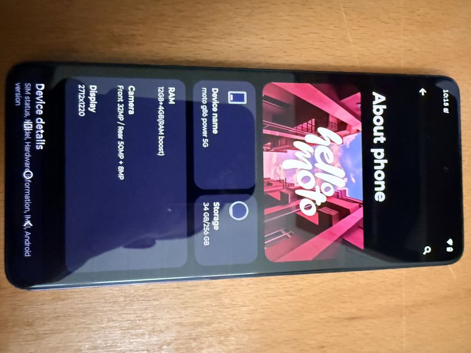 Vand motorola g86 power 12 gb 256