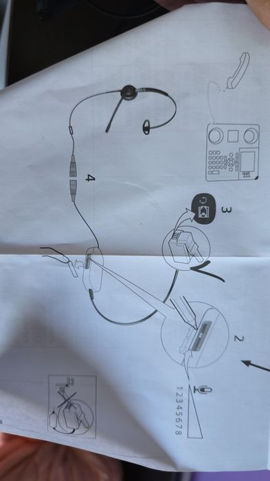 Слушалки Jabra BIZ 2300 QD Duo + кабел Jabra avaya