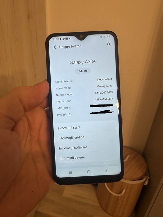 Samsung Galaxy A20e 32 GB, 3 GB RAM