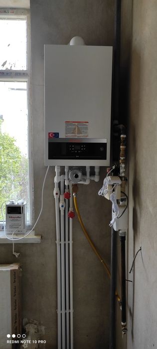 Услуги сантехника. Ремонт котёл.