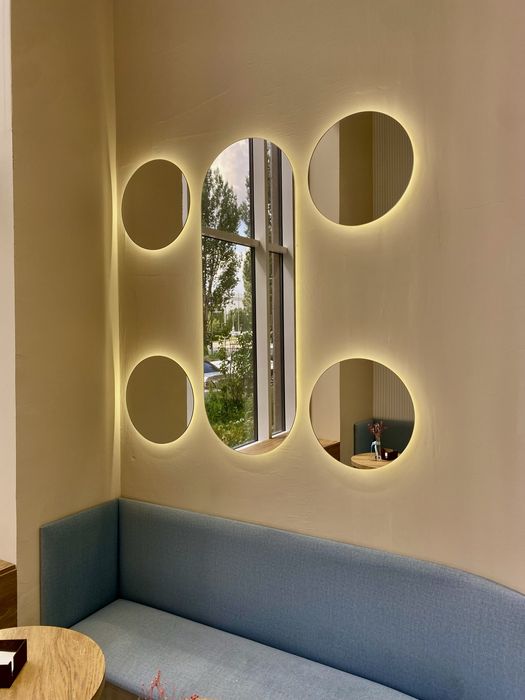 Зеркала для баров кафе, ресторанов