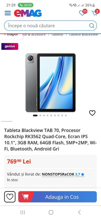 Tableta Blackview tab 70,64 GB