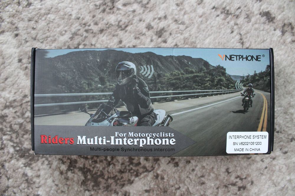 Блутут интерком Vnetphone V6/Bluetooth Intercom