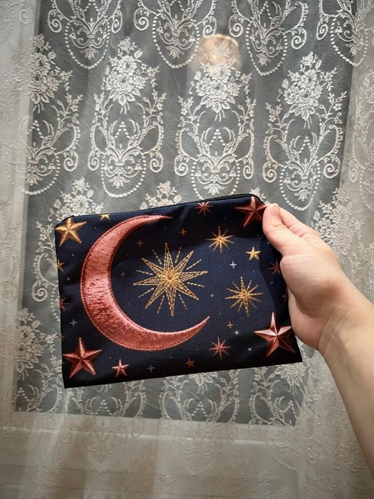 Косметичка с подкладом