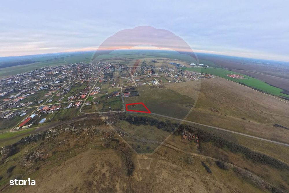 Teren generos cu două fronturi, Frumușeni – zonă în dezvoltare