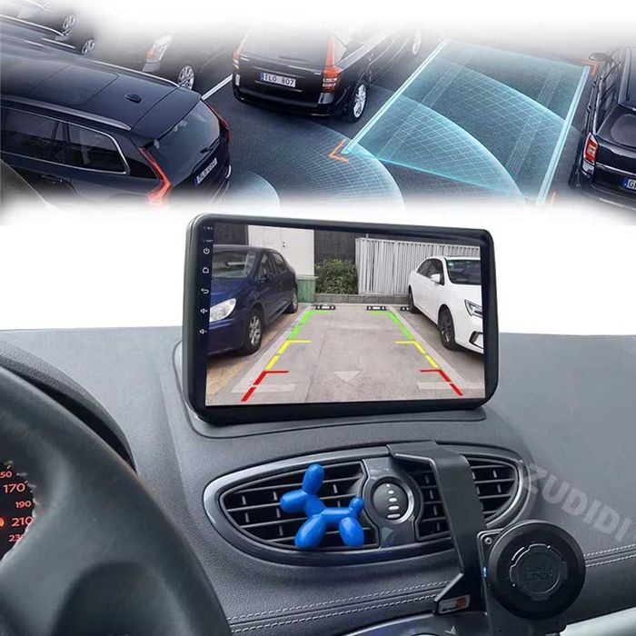 Мултимедия Двоен дин за Renault Clio 3 Навигация Android Рено Клио 3