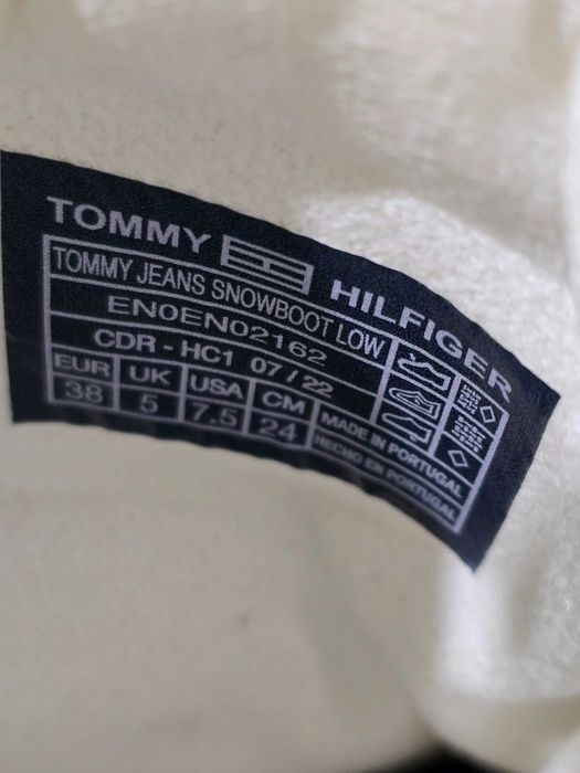 Tommy hilfiger сапоги EU 38