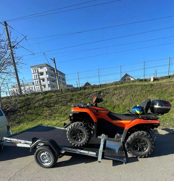 inchiriez remorca atv  basculabila