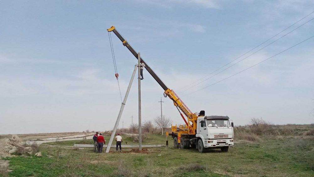 Ямобур хизмати, Столба уртаниш (Буравой)