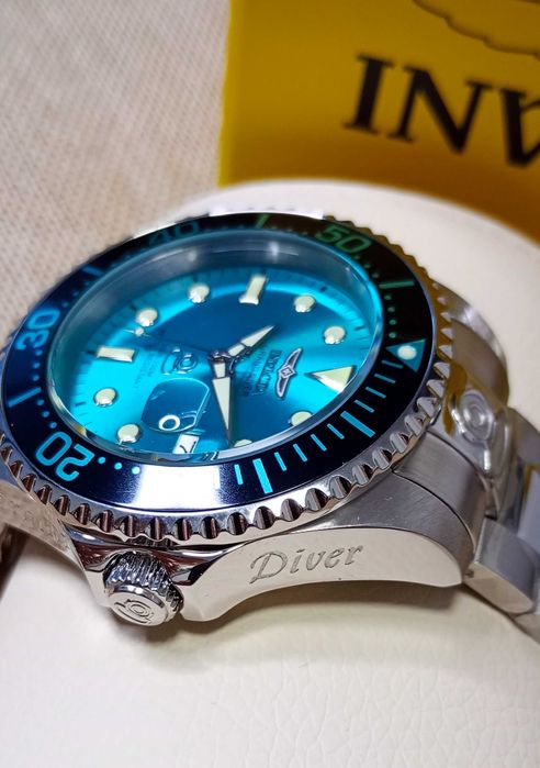 Ceas Invicta Pro Diver Date Automatic Blue Dial -Barbati