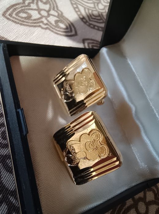 Позлатени копчета за риза ръкавели ботунели gold plated