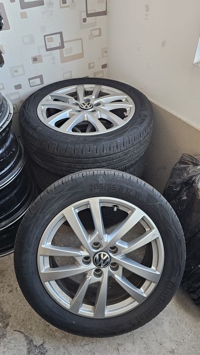 Jante cu Anvelope Continental R17