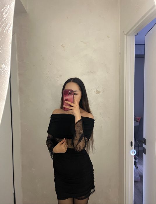 Платье вечернее шым