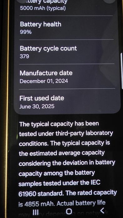 512 Gb Samsung Galaxy s 25 Ultra  никакви следи