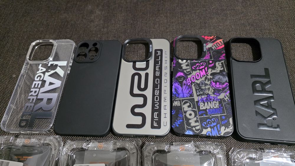 Huse si folie sticla iPhone 15 pro max