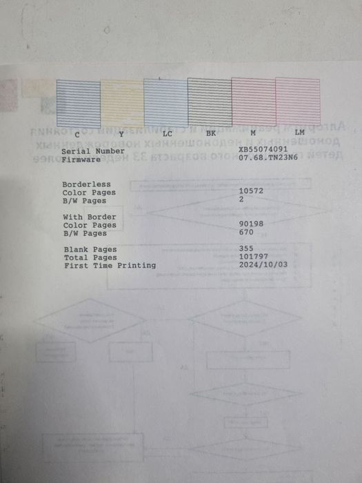 Epson Printer L8050
