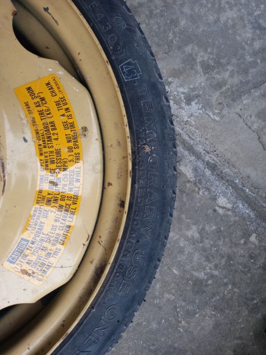 Резервна гума патерица 4х100