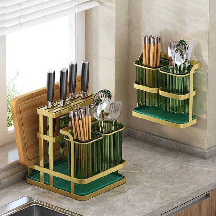 Держатель для ножей, блок для ножей, органайзер для разделочных досок