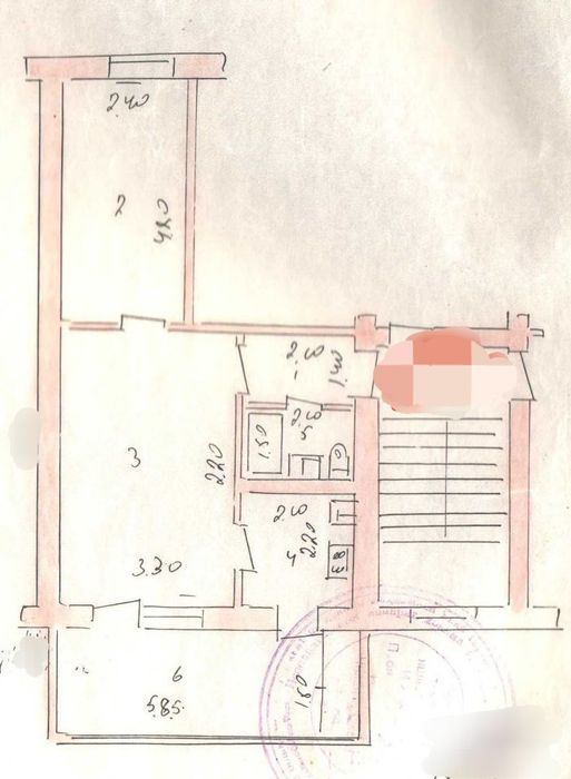 Чиланзар 5 Продается квартира 2 комнаты Хамза метро 8 минут