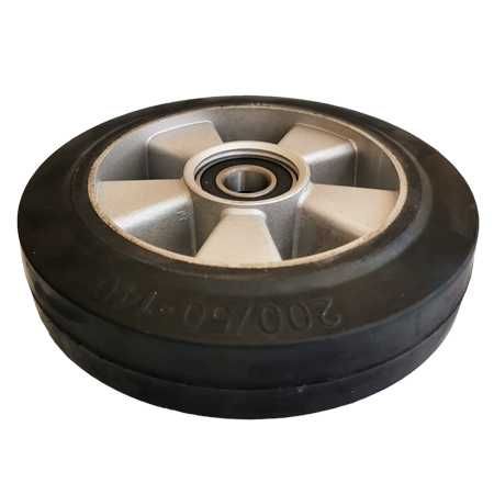 Roata directie transpalet manual 180/50-20 CA (cauciuc negru)