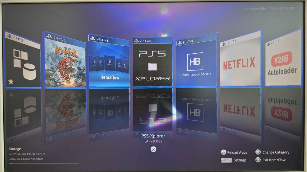 System Software 9.20 Playstation 5 (PS5) Slim Disc Edition