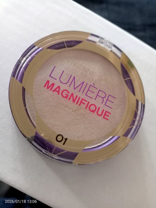 Пудра сияющая пудра