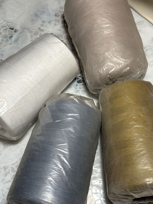 Нитки советские прочные цвета разные состав на фото