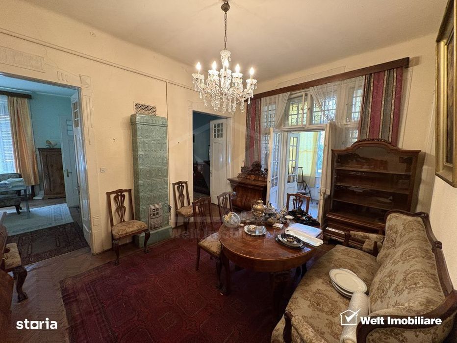 Apartament extrem de spatios, in vila interbelica, curte si gradina pr