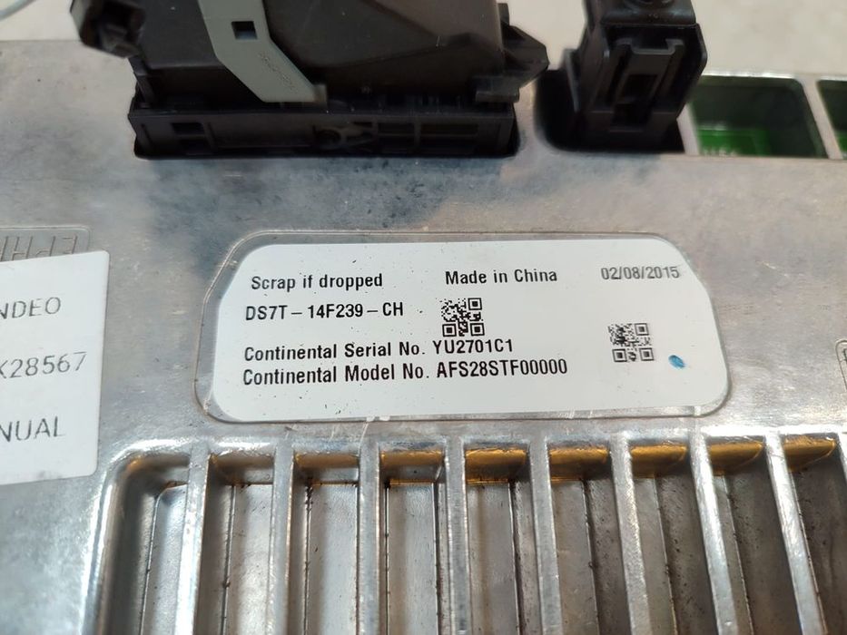 MODUL APIM / CALCULATOR MULTIMEDIA SYNC 2 + ECRAN TACTIL 8 FORD MONDEO MK5 2015 / 2014–2019 / COD OEM DS7T-14F239-CH / DS7T-18B955-FB (5E2)