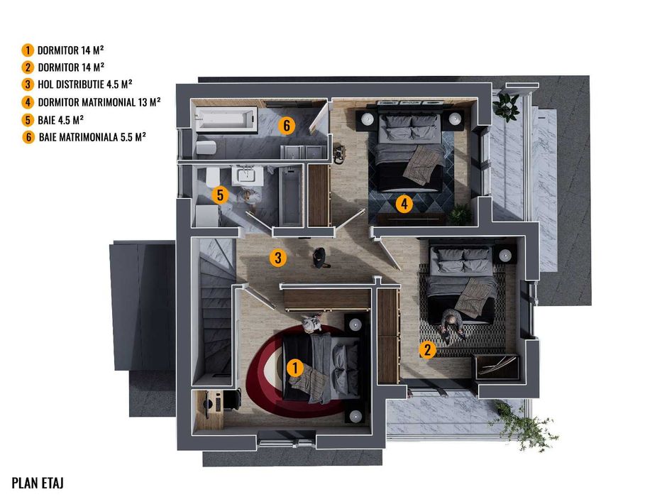 casa 4 camere SmartEnergy complex centru Chiajna