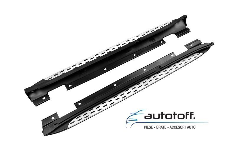 Praguri compatibile Mercedes GLA X156 (2014+) din aluminiu