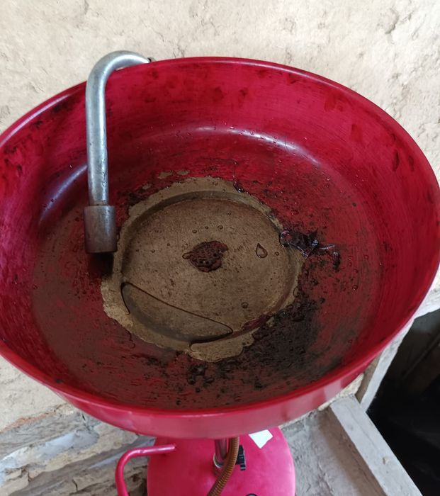 машина за източване на масло