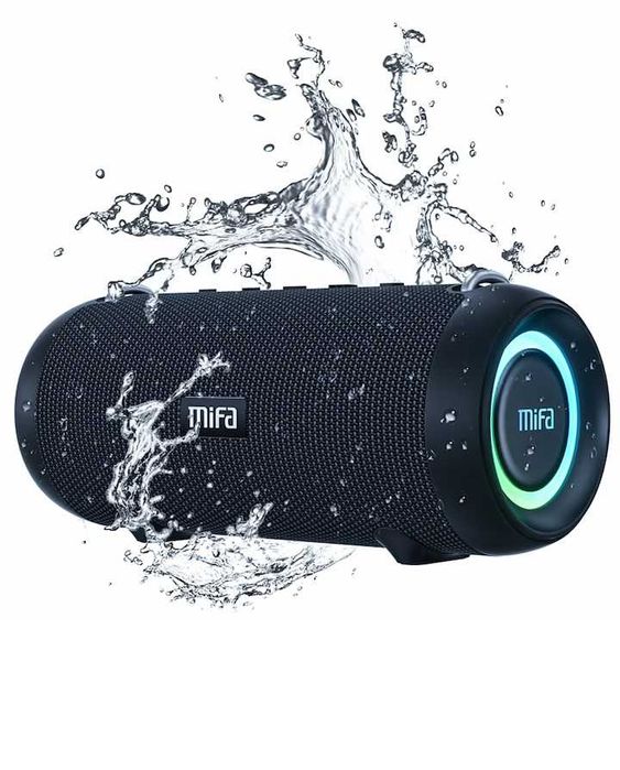 Mifa Boxă profesională portabilă de 60W - Pure Bass, Hi-Fi, Bluetooth, IPX7, LED RGB, 30 h
