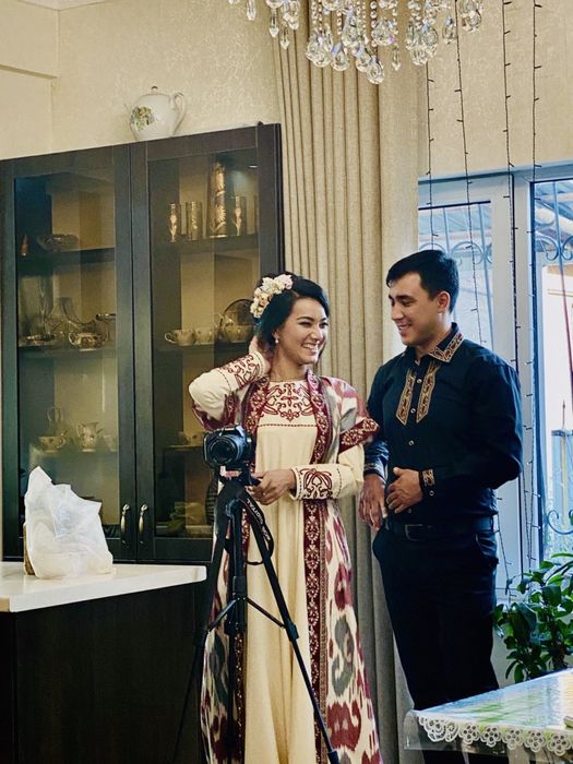 Национальная Узбекская платье очень красивая