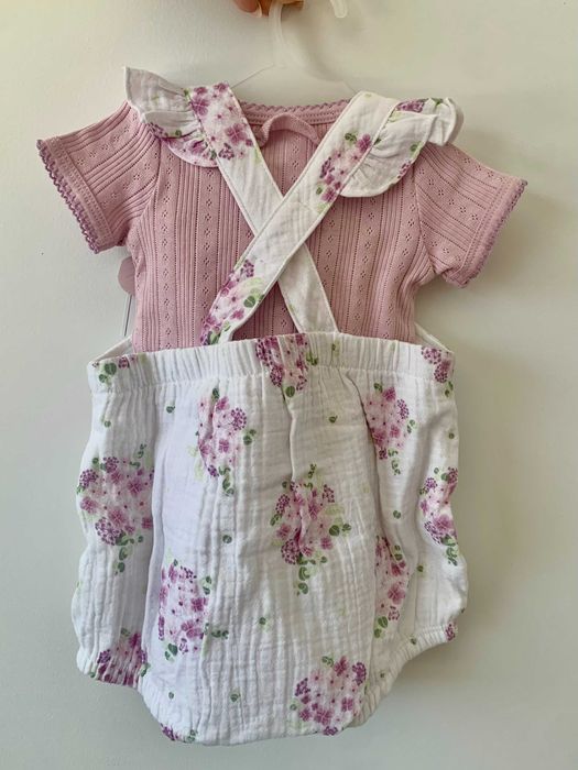 Летен комплект от 3 част за новородено момиче на Sergent Major