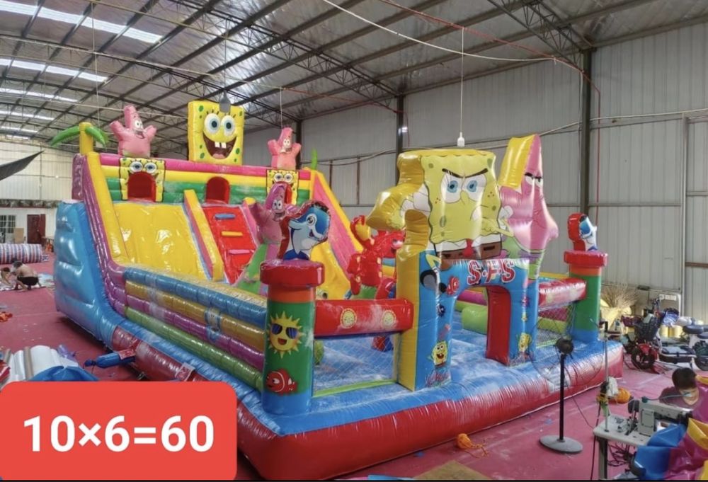 Корусель Батут надувной , Новый