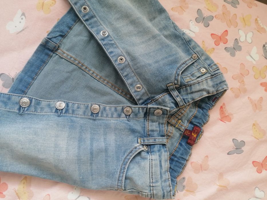 Детска дънкова пола