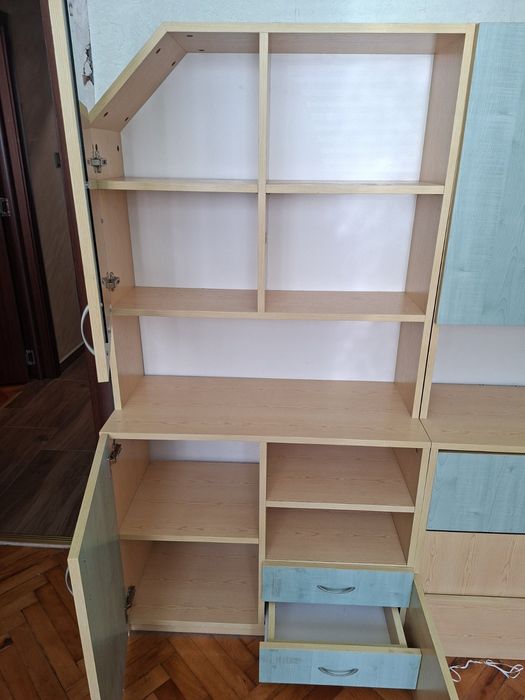 Спалня (приста) със секция и гардероб