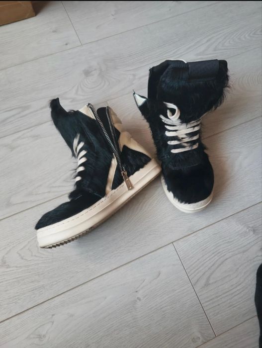 Rick Owens Geobasket fur