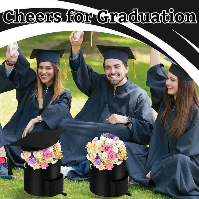 Комплект картонен- Кутия с чекмедже Дипломиране 18х17х17см, за подарък