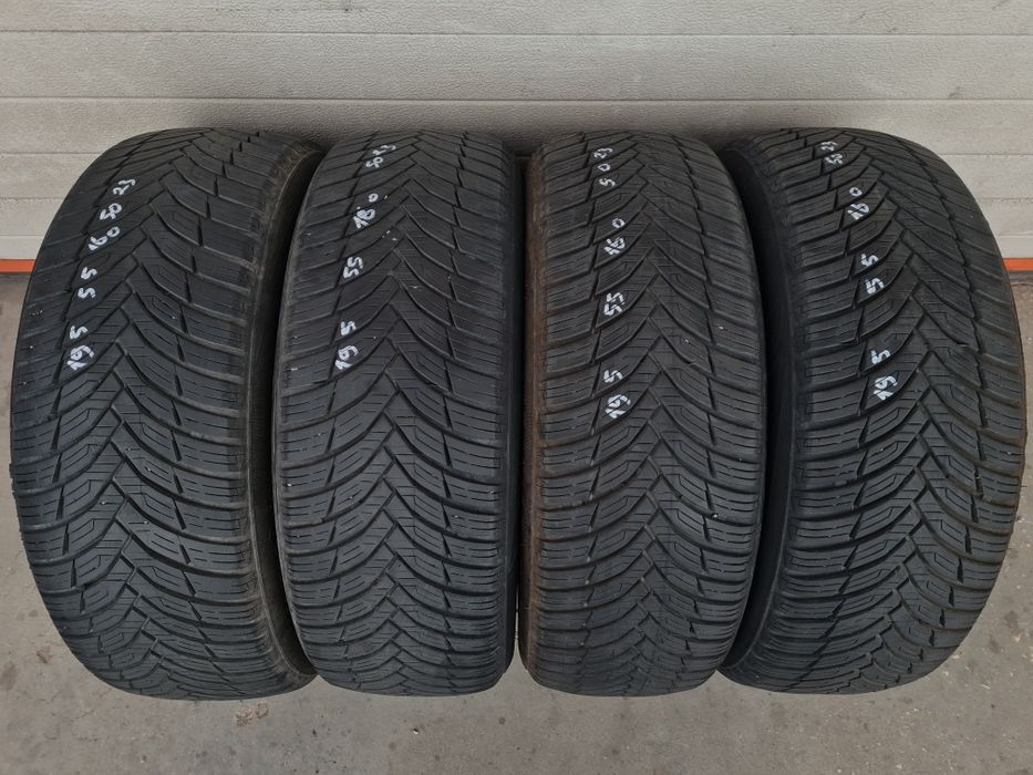 Всесезонни гуми 4 броя CEAT 4SeasonDrive 195 55 R16 дот 5023