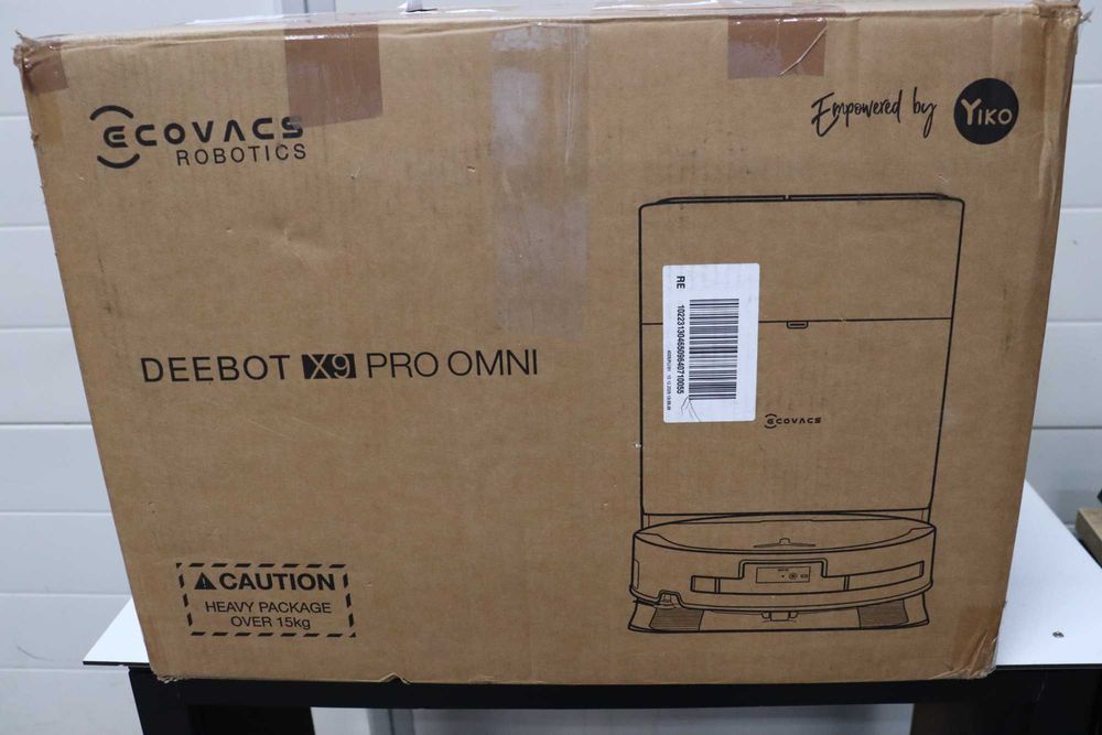 Прахосмукачка робот Ecovacs Deebot X9 Pro OMNI, Измиване с гореща вода