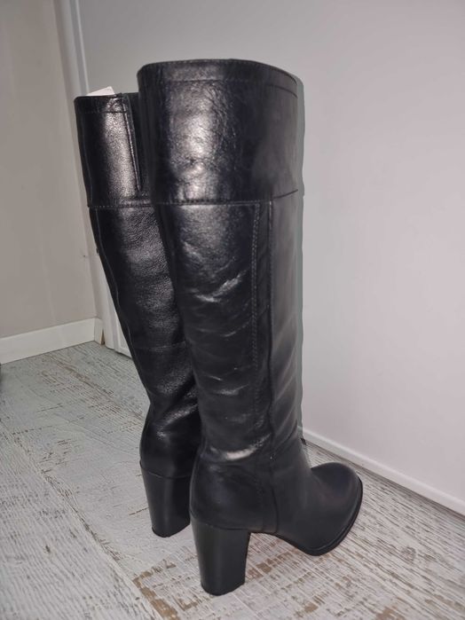 Nine West Ботуши естествена кожа 37.5 номер