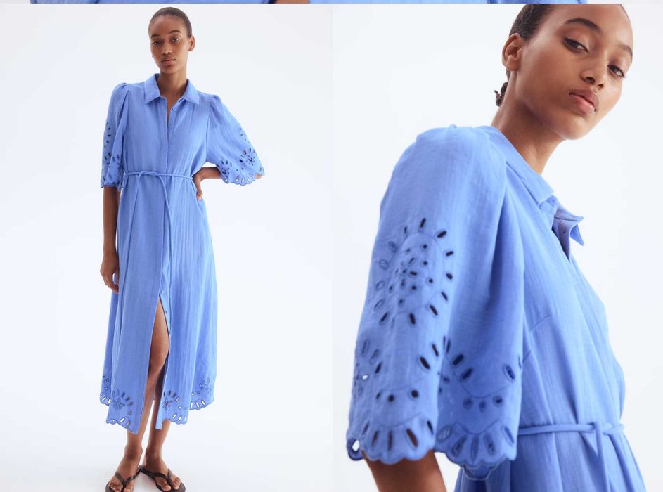 Новые платья лен/вискоза H&M, размер XXL (58//64)