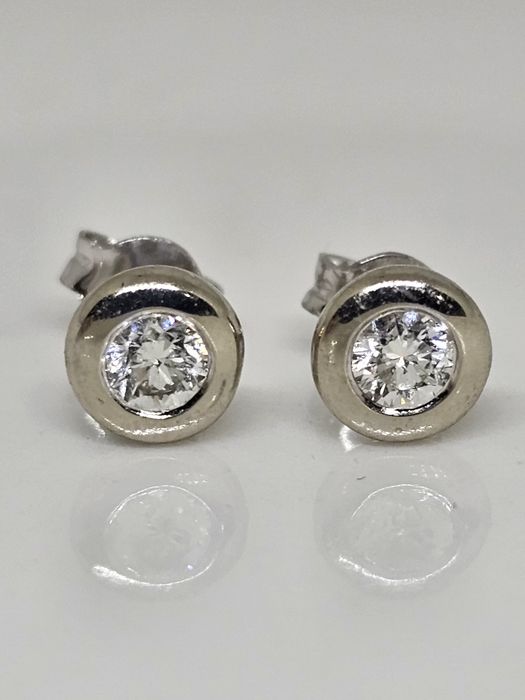 Пуссеты бриллианты 585проба