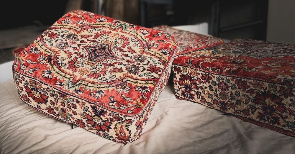 Пуфы в марокканском стиле