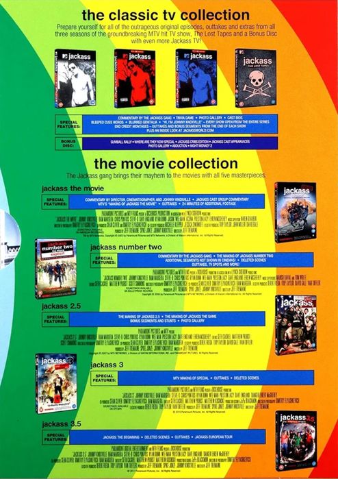 Filme  Jackass: The TV And Movie Collection [DVD] Originale